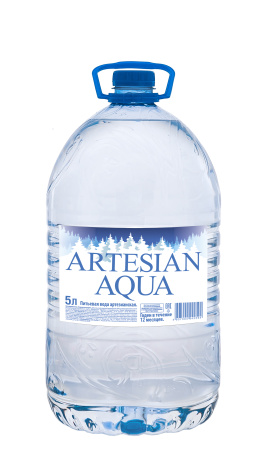 Вода питьевая "AQUA ARTESIAN" 5 л НЕгаз
